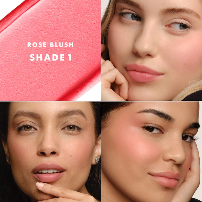 Armani Beauty 
Dolci Blush Smoothing Cream-to-Powder Soft-Matte Balm Color: 1, Rose Blush - cool bright pink