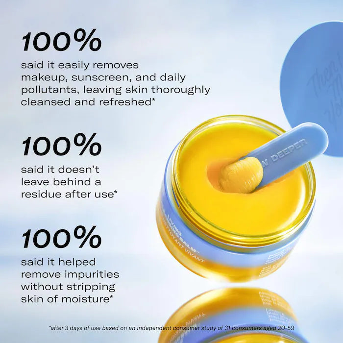 Then I Met You 
Living Cleansing Balm Makeup Remover Size:90ml