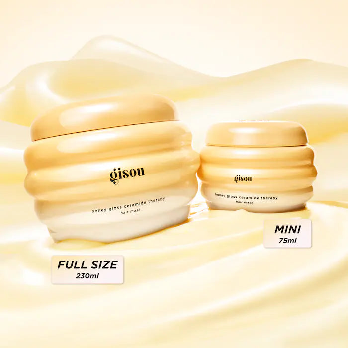 Gisou 
Mini Honey Gloss Ceramide Therapy Hydrating Hair Mask Size:75ml