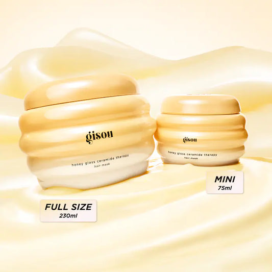 Gisou 
Mini Honey Gloss Ceramide Therapy Hydrating Hair Mask Size:75ml