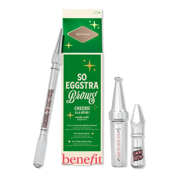 Benefit Cosmetics So Eggstra Brows Set in Ligt Brown