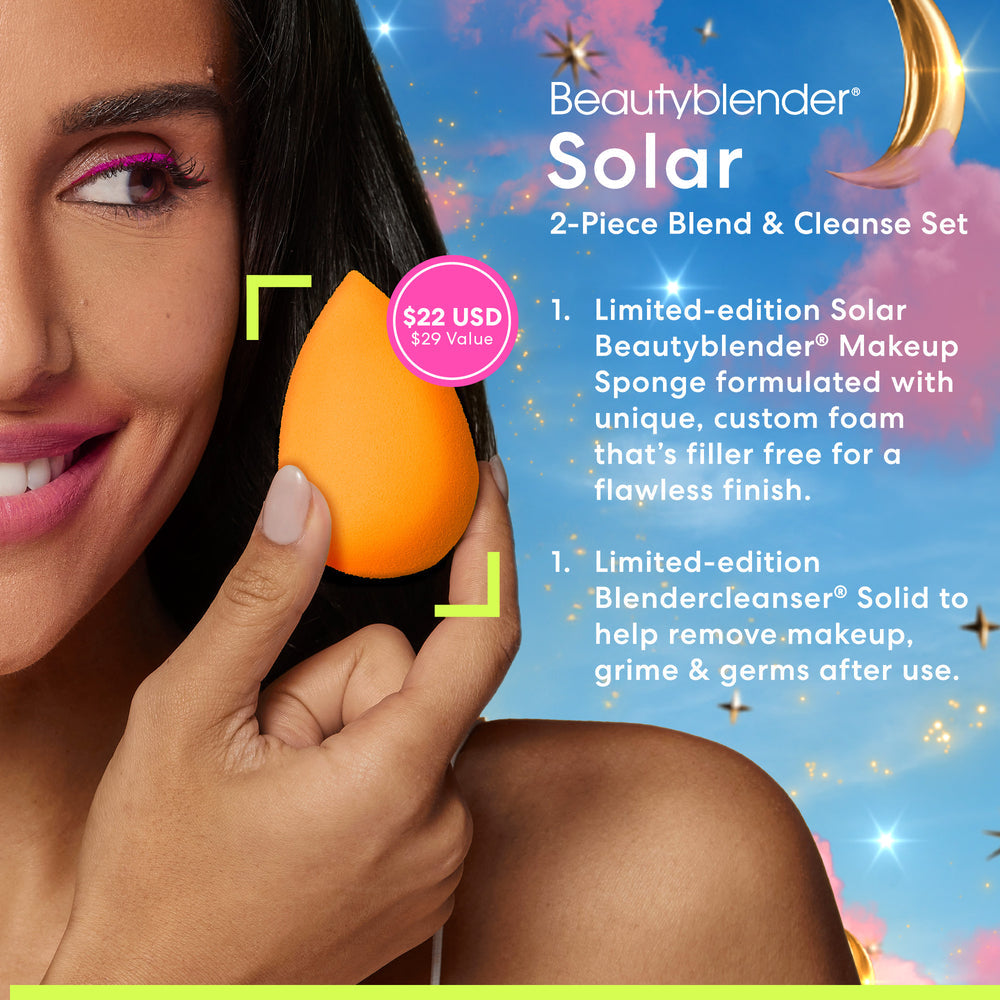 Beautyblender Solar 2-Piece Blend & Cleanse Set