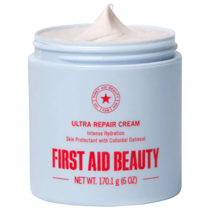 First Aid Beauty 
Ultra Repair® Cream Intense Hydration – Face and Body Moisturizer for Skin Repair Size:170.1 mL