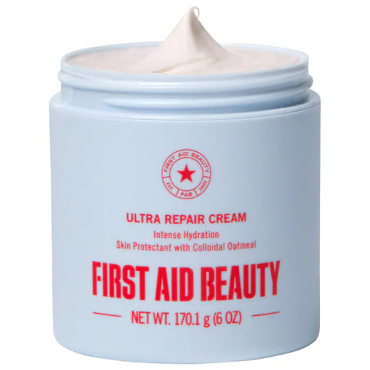 First Aid Beauty 
Ultra Repair® Cream Intense Hydration – Face and Body Moisturizer for Skin Repair Size:170.1 mL