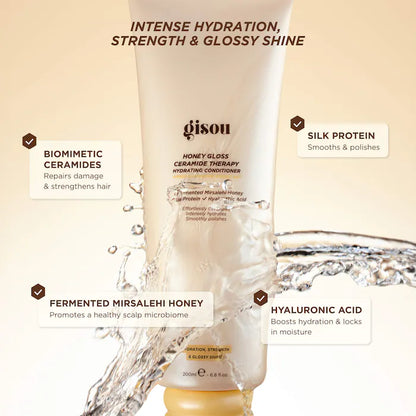 Gisou 
Honey Gloss Ceramide Therapy Hydrating Conditioner Size:200 ml