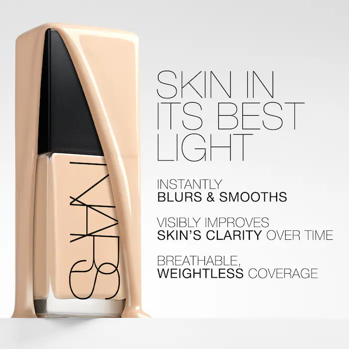 NARS COSMETICS
Light Reflecting Foundation Color: Lanai - M2.25 - medium with neutral undertones