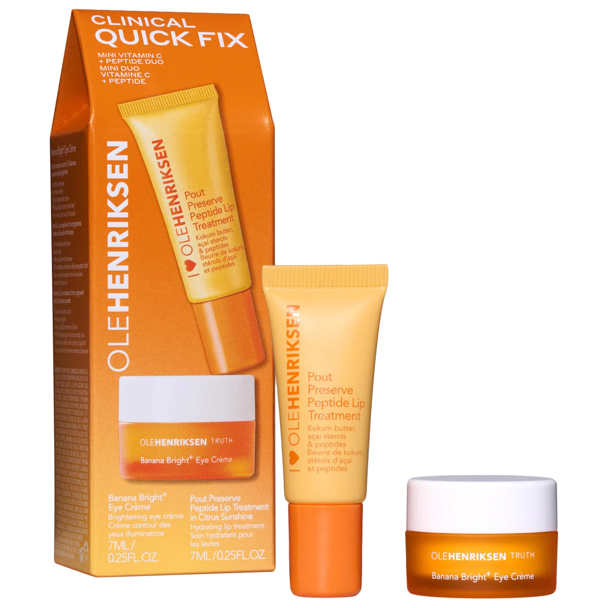 OLEHENRIKSEN  Clinical Quick Fix Mini Vitamin C + Peptide Duo